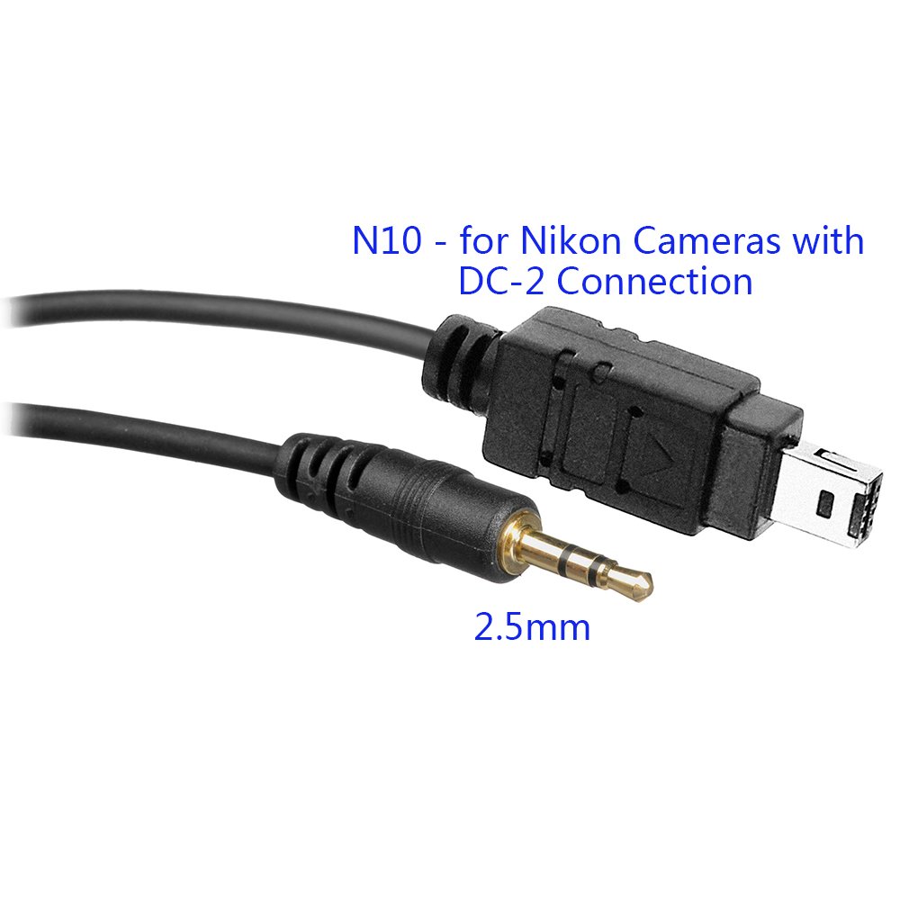Amazon.com : PHOLSY 2.5mm N10 Off-Camera Remote Cable for